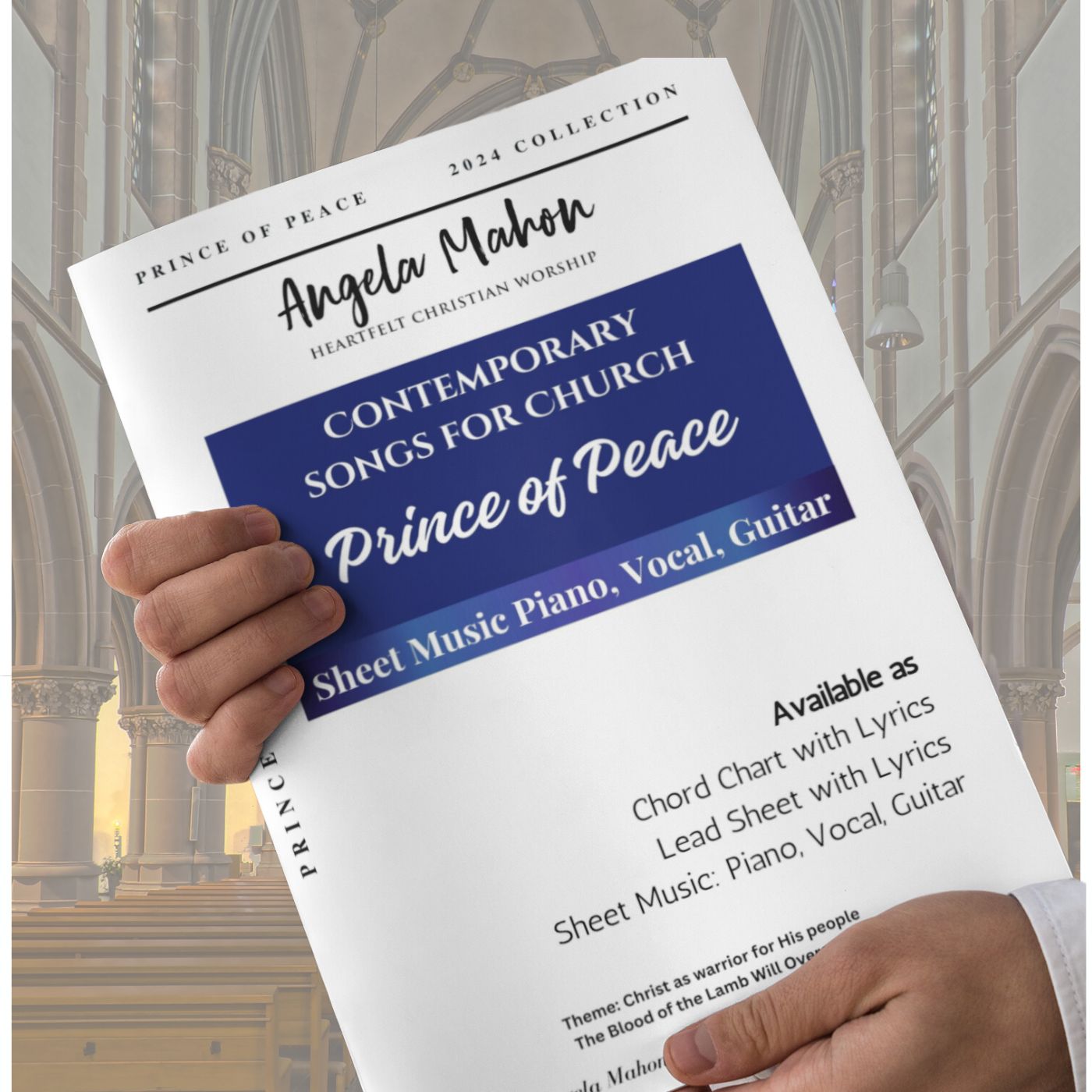 Prince of Peace by Angela Mahon (Physical Booklet of Sheet Music)