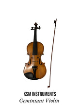 Load image into Gallery viewer, Geminiani 4/4 Violin Set
