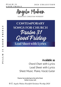 Lead Sheet Bundle, Prince of Peace, Psalm 31 (Good Friday), Turn onto Him (Lead Sheets)