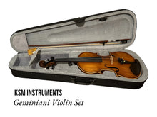 Load image into Gallery viewer, Geminiani 4/4 Violin Set
