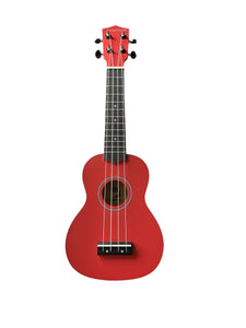 Ukulele: Pure Tone Soprano Ukulele Red Pack