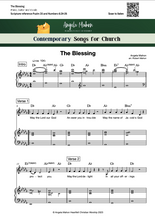 Load image into Gallery viewer, The Blessing by Angela Mahon (Sheet Music)
