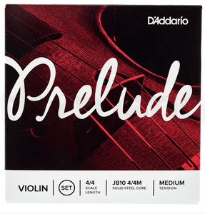 Daddario J810-4/4M Prelude Violin Strings