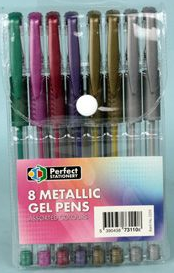 Metallic Gel Pens