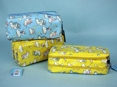 Double zip pencil case unicorn