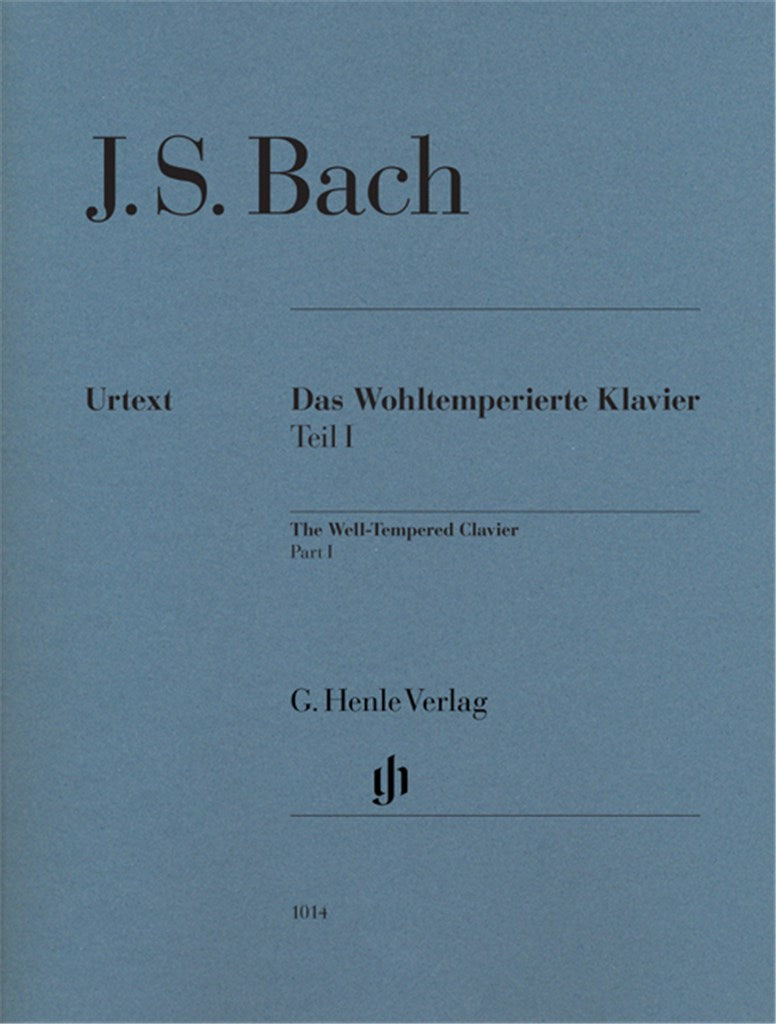 DAS WOHLTEMPERIERTE KLAVIER TEIL 1 BWV 846-869