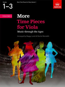 MORE TIME PIECES FOR VIOLA - VOLUME 1