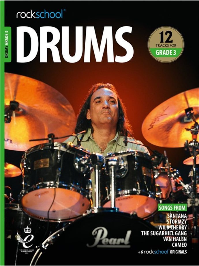 ROCKSCHOOL DRUMS GRADE 3 (2018)