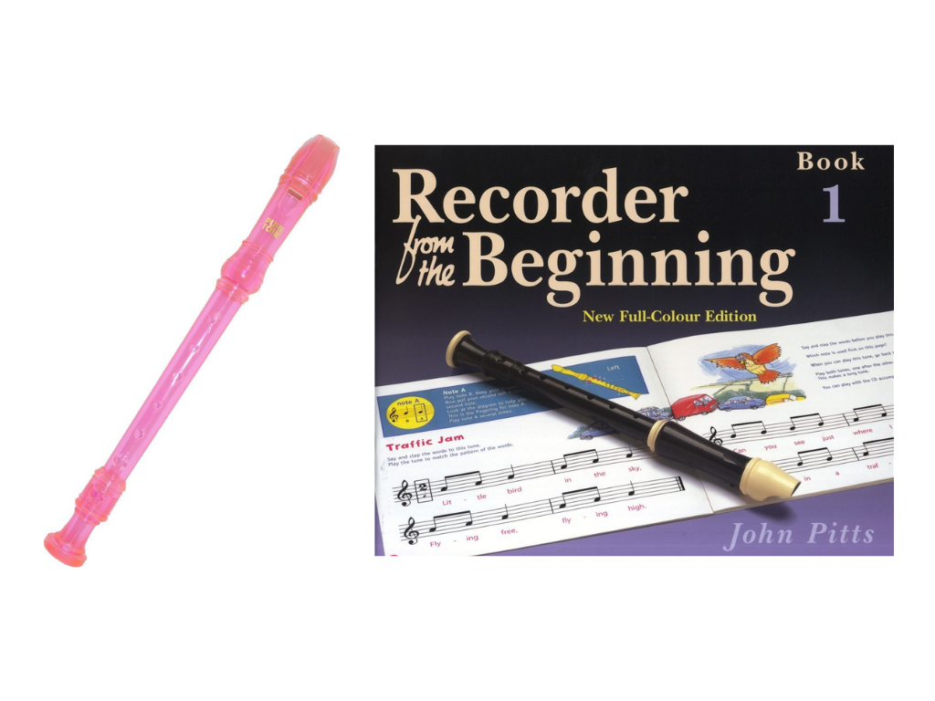 RECORDER FROM THE BEGINNING: BOOK 1 RECORDER PACK (PINK)