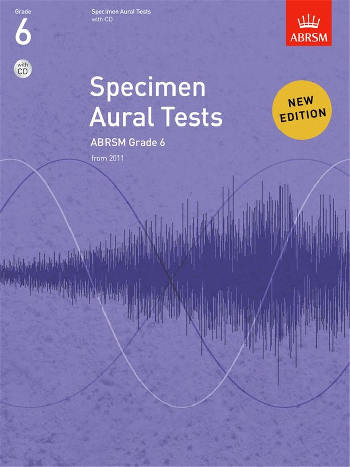 SPECIMEN AURAL TESTS, GRADE 6