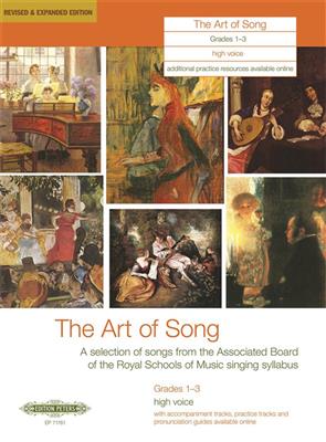 THE ART OF SONG GRADES 1-3, HIGH VOICE