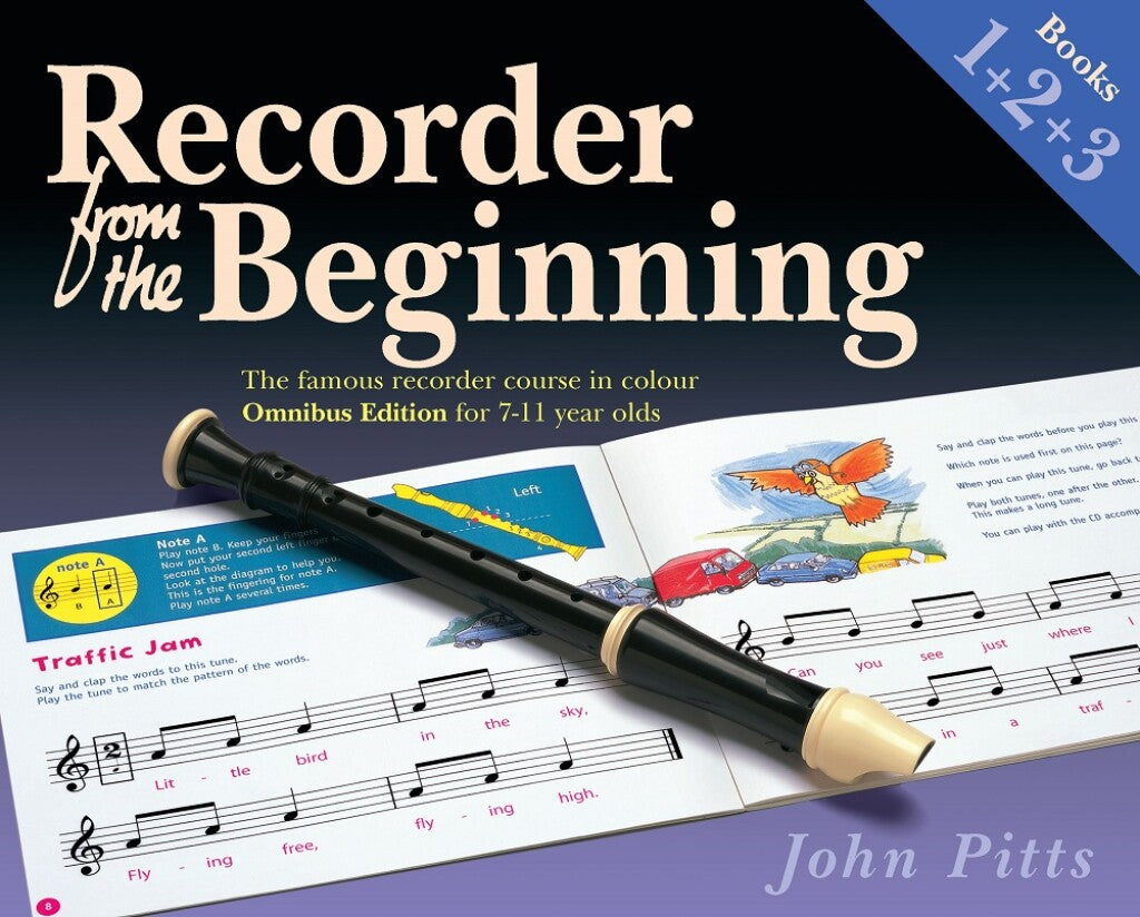 RECORDER FROM THE BEGINNING BOOKS 1, 2 & 3